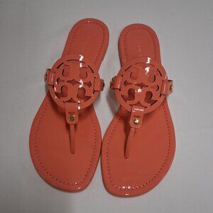 Tory Burch Women’s Miller Sandals – Coral Crush Pink – Size 11M NWT
